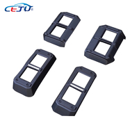 Accessoires d'extérieur de voiture Cache phare antibrouillard avant et arrière Gardes de lampe Décoration pour Jetour Traveller T2
