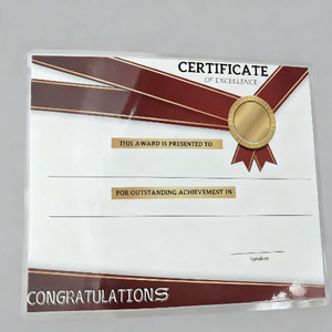 Tarjeta de Papel Flash Personalizada, Impermeable, Reutilizable, con Sello, para Certificados, Recompensas, <span class=keywords><strong>Horarios</strong></span> Mensuales, con Cubierta de Vinilo Transparente de PVC - Product Image 1