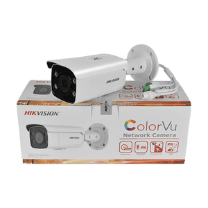 Caméra de sécurité réseau Bullet HIK 8MP ColorVu <span class=keywords><strong>DS</strong></span>-<span class=keywords><strong>2CD2T87G2</strong></span>-LSU/SL neuve d'origine avec stroboscope actif et alarme sonore - Product Image 1