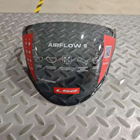 Visière de casque de moto de haute qualité pour casque ouvert LS2 Airflow 2 OF616, lentille anti-UV