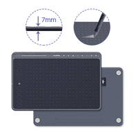 Huion HS611 Tablet Desain Musik Banyak Warna, Papan Digital Menggambar Tablet Grafis