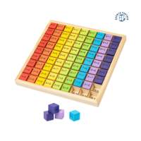 Puzzle 3D éducatif Montessori, planche à chiffres, table de multiplication 99, jeux de société d'apprentissage des mathématiques, jouets pour enfants, garçons et filles