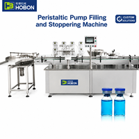 Machine de remplissage automatique intermittente pour bouteilles |    Flacon en verre entièrement automatique avec compte-gouttes et pompe péristaltique
