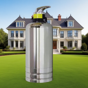 Sistema suavizador de agua para toda la casa JINSWE 220V con PLC y bomba 200L/hora 2 años de garantía para uso en agua dura y ducha - Product Image 4