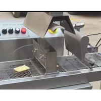 Machine d'enrobage de gaufrettes et de chocolat Oem Machine d'enrobage de rouleaux d'oeufs et de chocolat pour tarte à gâteau et chocolat