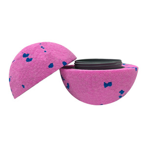 Jouet à mâcher pour animaux de compagnie, boule de dentition ronde colorée non toxique, jouet interactif pour chien de taille moyenne, bleu - Product Image 1