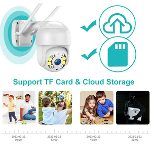 Cámara PTZ Ultra HD WIFI con Doble Luz, Cámara Inteligente Inalámbrica para Exteriores <span class=keywords><strong>V380PRO</strong></span> - Product Image 3