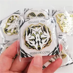 2021 Hot Sales Medal Badge Custom Process Packaging Customized Hard Lapel Pins Enamel Pin