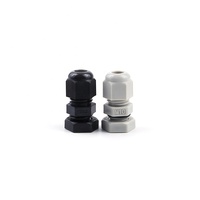 Glande de câble de type M en nylon PA66 blanc M10x1.5, étanche IP68, réglable, pour câbles de 3 à 6 mm, accessoires Pasacable PVC
