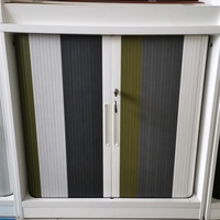 Porte à enroulement en plastique pour armoire de cuisine, surface finie, porte à enroulement
