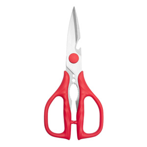 <b>Kitchen</b> <b>Scissors</b> Stainless Steel Red Straight Head Multi Purpose For Home Use - Product Image 4