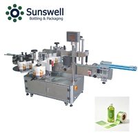 Étiqueteuse automatique électrique et pneumatique haute performance PSL pour l'étiquetage des bouteilles rondes et carrées dans l'industrie alimentaire