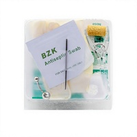 Kit Tindik Steril Sekali Pakai Lintas Batas Unisex untuk Cincin Pusar, Cincin Hidung, Cincin Bibir, Cincin Puting, Cincin Alis, Perhiasan Telinga