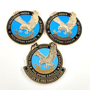 カスタムメイソンバッジ フィリピン国旗 メイソン ラウンドメタル メイソンオートカーエンブレム - Product Image 6