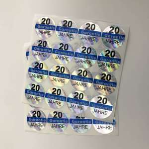 Custom Printing 3D Hologram Sticker Label Security Holographic Security Label - Product Image 4