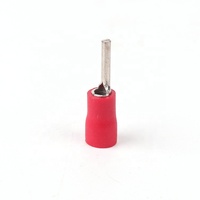 PTV 시리즈 핀 와이어 터미널 비닐 절연 니들 크림프 커넥터 600V 0.5~6mm² 산업용 전기 배선 터미널 러그