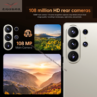 Teléfono Inteligente Android 15 5G a Precio de Fábrica, 22G+2TB, Pantalla Ultra Grande de 7.3 Pulgadas S26, Memoria Flash Integrada, Diseño con Lápiz, Carga de 65W, MTK