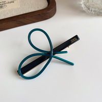 French Hollow Bow Multi Color Acetate Plate Handmade Luxury Minimalist Daily Party Wholesale Custom Available