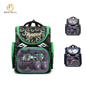 BESTWILL, bonitas mochilas escolares <span class=keywords><strong>de</strong></span> PVC <span class=keywords><strong>de</strong></span> dibujos animados para chicas adolescentes, <span class=keywords><strong>mochila</strong></span> impermeable ligera con logotipo <span class=keywords><strong>de</strong></span> oso para niños - Product Image 2