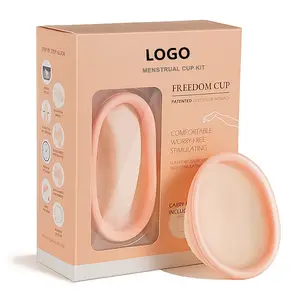 Disposable Menstrual Period Women's Silicone Menstrual Cups Female Menstrual Disc