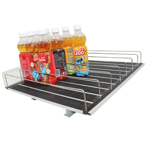 Gravity Feed Top Inferiore Scaffali Frigorifero Congelatore Scaffale Pista Rullo di Alimentazione Rack