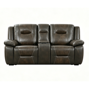 Conjunto de Sofá Reclinable Resistente para Sala de Estar en Estilo Moderno con Sofá Reclinable Manual Extensible para Uso Doméstico, Asientos Cómodos - Product Image 3