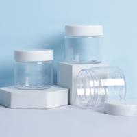 Pots cosmétiques vides en plastique PP écologique 100ml/150ml/250ml/300ml pour soins de la peau, logo et couleur personnalisables disponibles