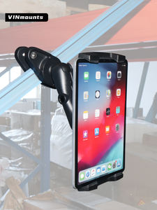 Base serrage chariot élévateur VINmount 2,25" tête boule métal, poteau carré, support plaque, pour moissonneuses et logistique - Product Image 6