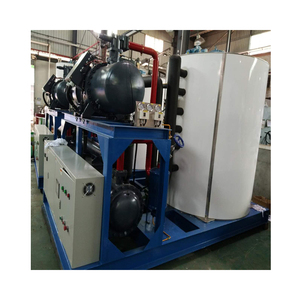 Fábrica 10 toneladas por día Máquina de hielo en escamas Nueva máquina de hielo en escamas de refrigeración por aire - Product Image 4