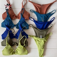 Fabricant de maillots de bain personnalisés MLY, maillot de bain deux pièces à séchage rapide, design personnalisé, micro bikini sexy pour femmes