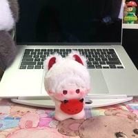 10CM Aşk ve Derin Uzay Pamuklu Bebekler Xavier Zayne Sylus Mini Figür Peluş Anahtarlık Kawaii Anime Bebek Kolye Sevimli Oyuncak Hediyeler