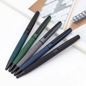 Creative Metal Ballpoint <b>Pen</b> 1.0mm Black Ink Letterpress Printing Study Office Supplies Writing Taking Notes Memo <b>Pen</b> - Product Image 3