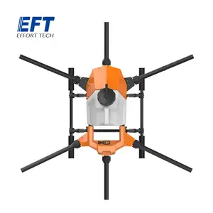 吸引人的六架直升机G610 eft 10L农用无人机框架套件多旋翼遥控无人机农用作物无人机喷雾器