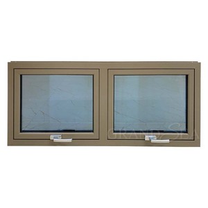 Fenêtre en aluminium pour maison et patio, avec auvent pare-soleil en verre <span class=keywords><strong>teinté</strong></span> double, grand format, résistant aux intempéries, Botswana - Product Image 2