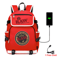 Tas Ransel Sekolah Oxford Anti Air Kapasitas Besar USB untuk Laptop, Siap Kirim, Cocok untuk Pelajar, Bepergian, dan Cookie Backwoods RAW