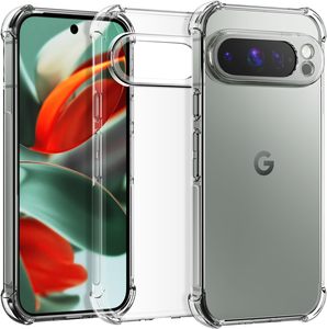 Funda de TPU suave para Google <span class=keywords><strong>Pixel</strong></span> <span class=keywords><strong>6</strong></span> Pro contraportada Esquinas reforzadas parachoques a prueba de golpes para <span class=keywords><strong>Pixel</strong></span> 9 Pro XL funda - Product Image 1