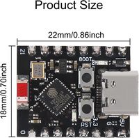 Placa de Desarrollo ESP32 ESP32-C3, Mini Placas de Circuito ESP32 C3, Compatible con WiFi