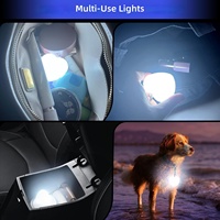 Mini lampe de nuit décorative, lampe de sac, porte-clés à activation tactile, lumineuse dans le noir, localisateur d'objets