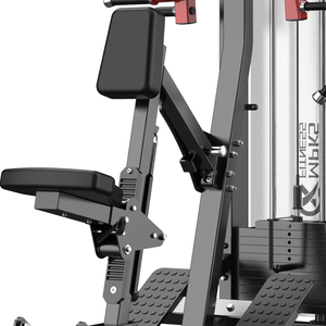 Máquina de Polea para Ejercicios de Fuerza con Carga de Placas MPKS, para Entrenamiento de Espalda y Hombros, Unisex, para Gimnasios y Clubes Deportivos - Product Image 4