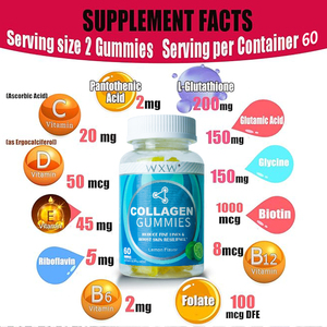 กัมมี่คอลลาเจนจากพืชลูกอมคอลลาเจนกัมมี่จากพืชไร้สารสกัดจากธรรมชาติที่ดีที่สุด - Product Image 4