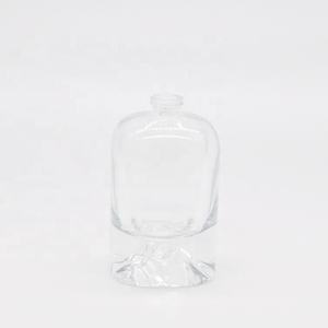 Botella de perfume de cristal de 50ml, embalaje cosmético de alta calidad, cuello engarzado, con tapa de piedra, diseño especial de lujo, venta al por mayor - Product Image 5