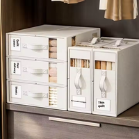 Boîte de rangement pliable en tissu pour vêtements, literie domestique, housse de couette, rangement, artefact, drap de lit en couches, ensemble de quatre pièces