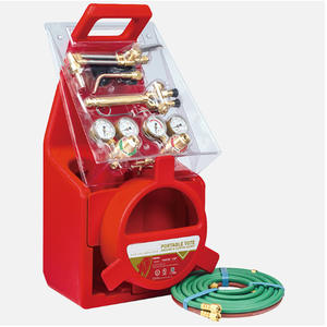 Kit d'outils de soudage et de découpe industriels portables, grande capacité avec bouteille de gaz de style américain, matériaux en cuivre et en laiton - Product Image 5