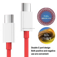 Cable de Carga Rápida y Transferencia de Datos USB-C a USB-C PD de 1M, TPE Duradero, 60W 3A, para Teléfonos Móviles, Tabletas, Portátiles y Bancos de Energía, Venta al Por Mayor