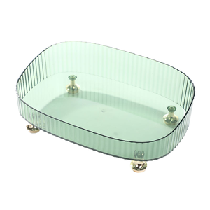 LIDO TECH Eco-Friendly Modern Rectangle Multifunction <b>Stackable</b> PP Storage <b>Basket</b> Organizer 2.5L/10L/18L Capacities Home Storage - Product Image 4