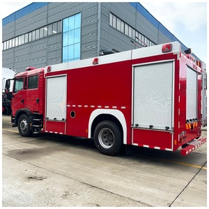 Camion de pompiers HOWO Diesel 4X2 neuf avec réservoir d'eau de 8000L, camion-citerne de sauvetage, prix - Product Image 6