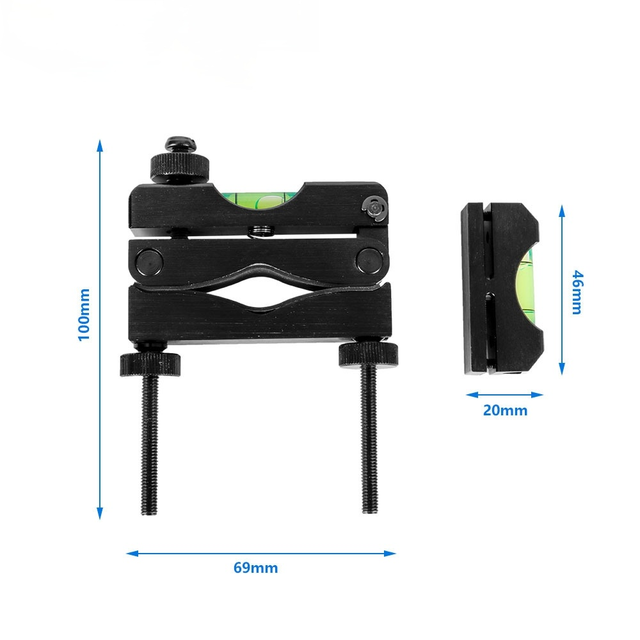 25.4/30mm Horizontal Measuring Instrument Line Calibration Precision Level Tool