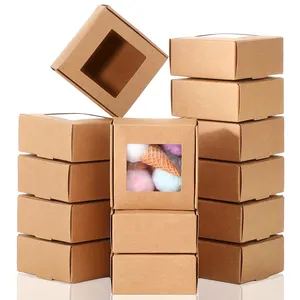 Commercio all'ingrosso di materiale alimentare scatola di torta di caramelle scatole di carta per imballaggio di biscotti scatole per alimenti imballaggio da asporto