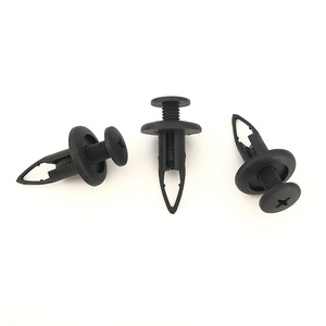 Plastic <b>Push</b> <b>Pin</b> Fastener 9mm For Car Bumper Trim Panel Clip Auto Repair Replacement - Product Image 4