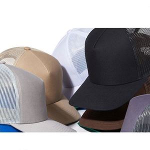 หมวกแก๊ปทรงทรัคเกอร์แบบตาข่าย Unisex Richardson 112 Custom Brand 5 แผง ผ้าฝ้าย/โพลีเอสเตอร์ สไตล์ทางการและสปอร์ต ปรับขนาดได้ - Product Image 2